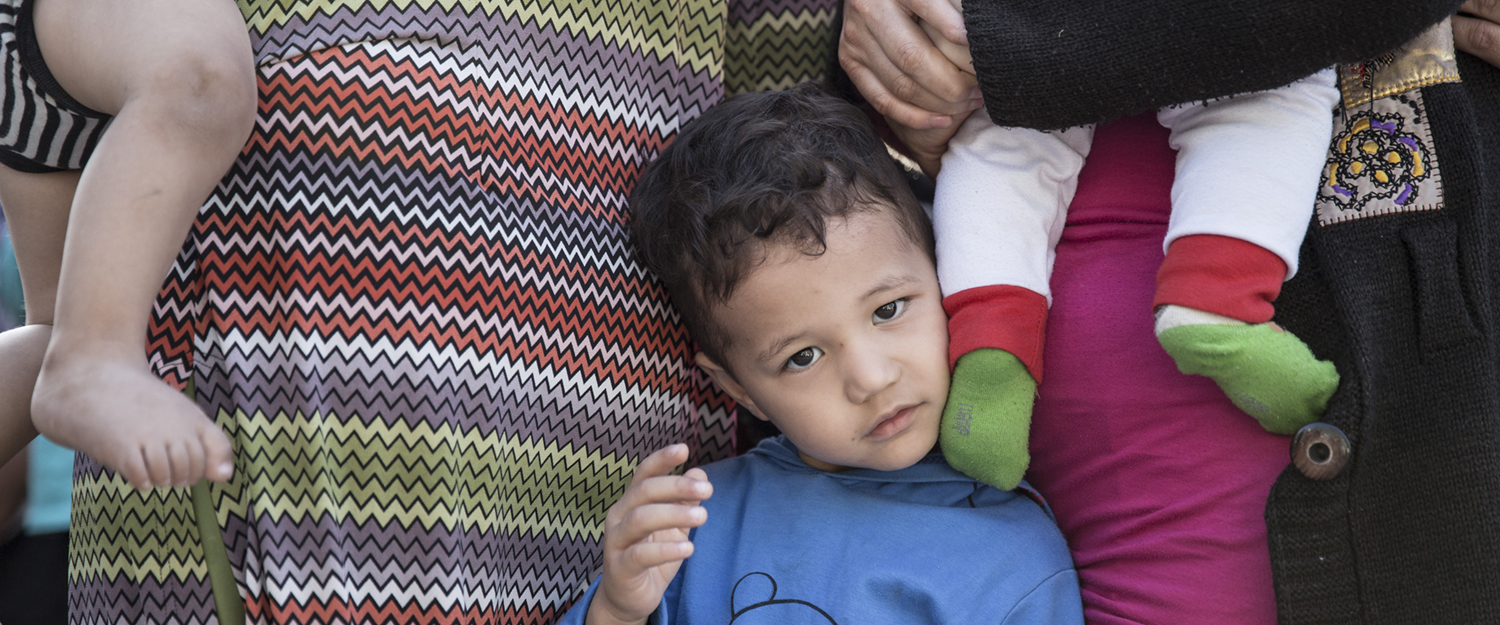 Migrants and refugees in the Greek island of Lesbos. Foto: IOM 2015