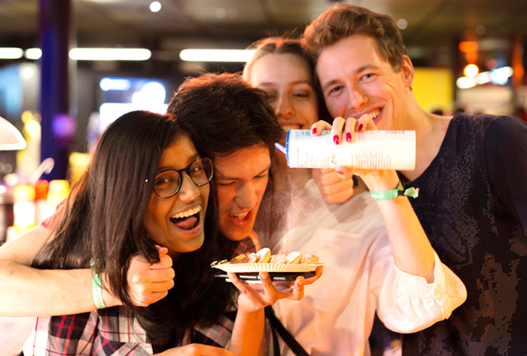 Welkomstbijeenkomst internationale studenten Rijksuniversiteit Groningen (RU), 2018 | Foto: Gerhard Taatgen, RU