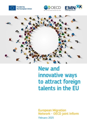 Coverbeeld EMN Inform Attracting Foreign Talents