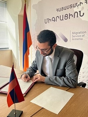 Ondertekening Armenie