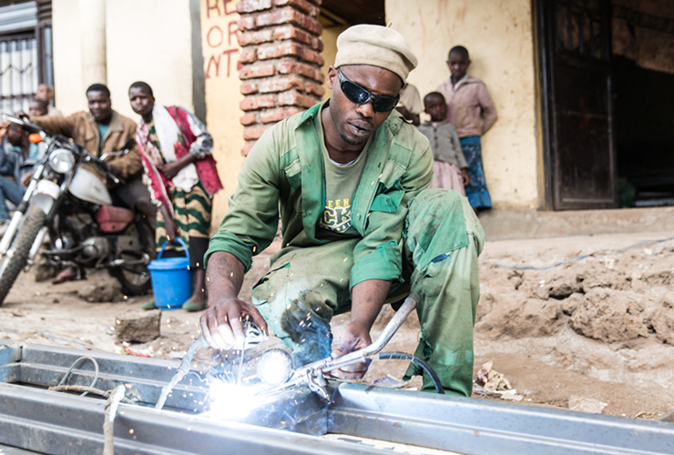 Migrant uit Rwanda keerde terug met hulp van het Internationale Rode Kruis en de Internationale Organisatie voor Migratie (IOM) | Foto: IOM, 2017