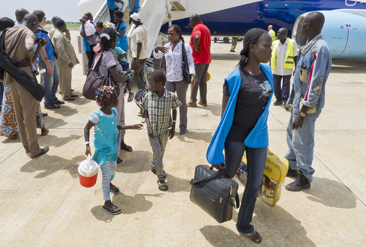 Migranten keren terug naar Soedan met ondersteuning van de Internationale Organisatie voor Migratie (IOM) | Foto: IOM, 2012