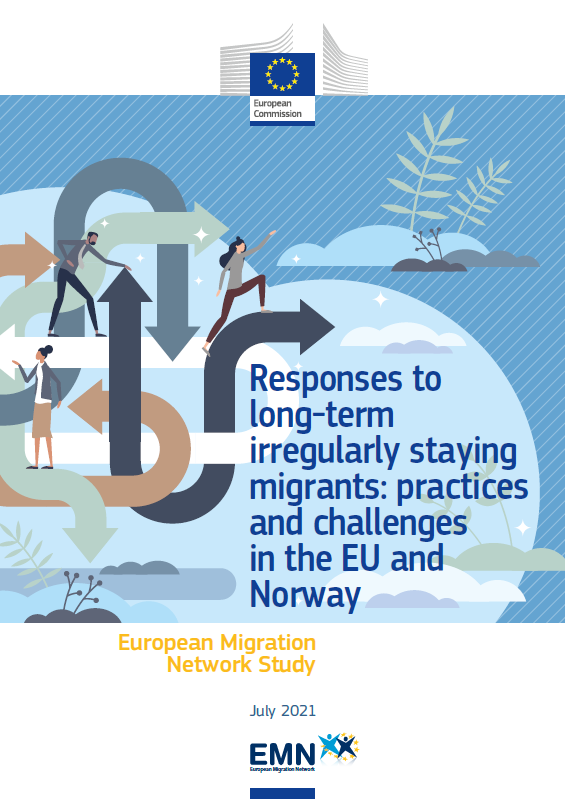 Cover EMN study langdurig illegaal verblijvende migranten