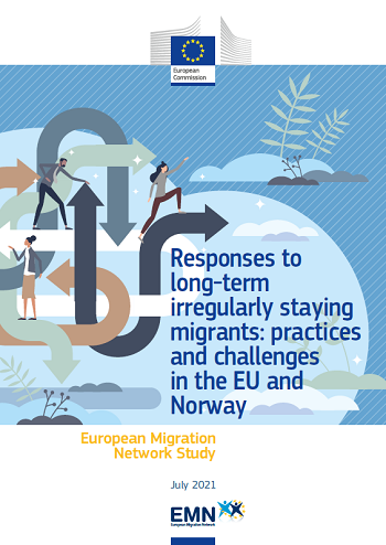 Cover onderzoek Langdurig irregulier verblijvende migranten in Europa