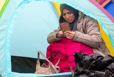 Syrische vluchtelinge in Griekenland | Bron: Shutterstock, 2019