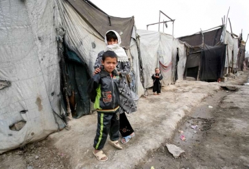 Ontheemde Afghaanse kinderen in Kabul. | Foto: UNHCR, S.Schulman