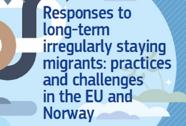 Cover onderzoeksverslag langdurig irregulier verblijvende migranten in Europa