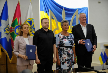 Fotomoment na het ondertekenen van het memorandum | European Union, 2022